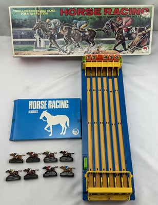 Shinsei Derby Horse Racing Game Motorized - Vintage - Great Condition