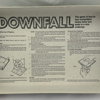 Downfall Game - 1979 - Milton Bradley - Great Condition