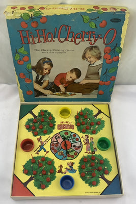 Hi Ho Cherry O Game - 1960 - Whitman - Very Good Condition