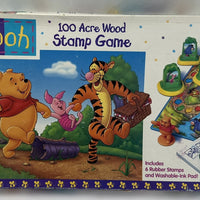 100 Acre Wood Stamp Game - 1997 - Milton Bradley - Great Condition