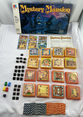 Mystery Mansion Game - 1984 - Milton Bradley - Great Condition