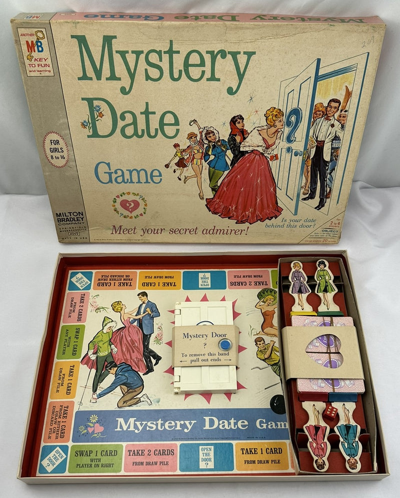Mystery Date Game - 1965 - Milton Bradley - Great Condition