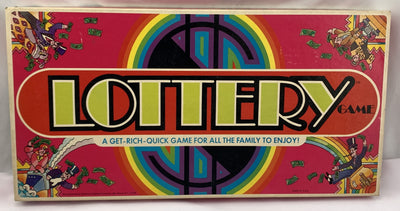 Lottery Board Game - 1972 - Selchow & Righter - Great Condition