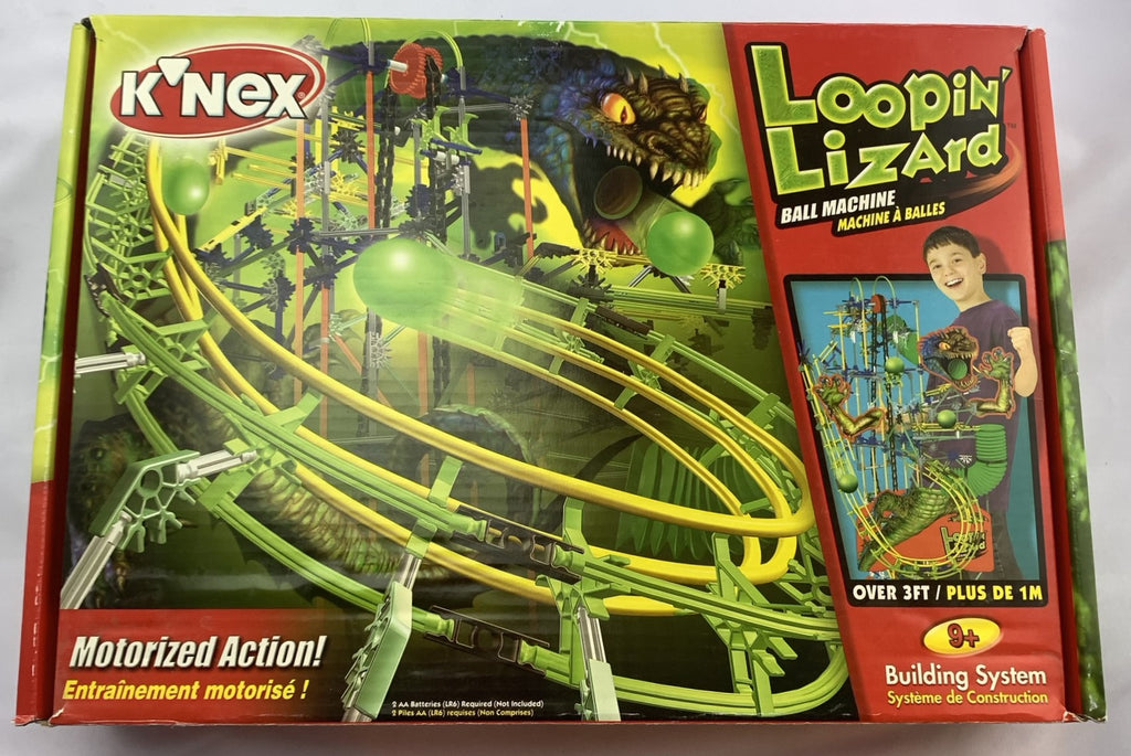 Knex Loopin' Lizard Ball Machine #15135 793 Pc Set - Complete - Very G ...
