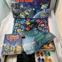 Omega Virus Game - 1992 - Milton Bradley - Good Condition