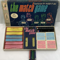 The Match Game - 1963 - Milton Bradley - Good Condition
