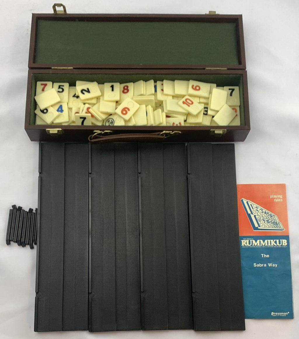 Rummikub Vintage Rummy Tile Game in Travel Case - Great Condition