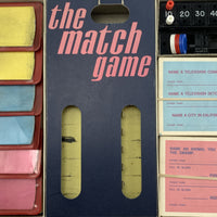 The Match Game - 1963 - Milton Bradley - Good Condition