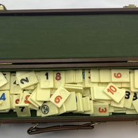 Rummikub Vintage Rummy Tile Game in Travel Case - Great Condition