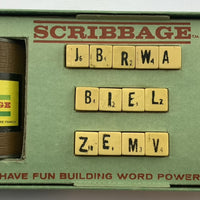 Scribbage Game - 1963 - E.S. Lowe - Great Condition