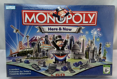 Monopoly Here and Now Board Game - 2006 - Hasbro - New/Sealed