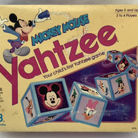 Mickey Yahtzee Game - 1988 - Milton Bradley - Great Condition