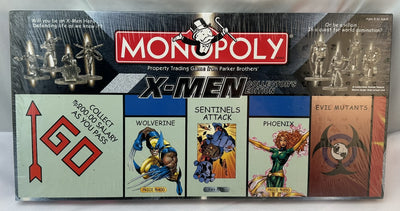 X-Men Monopoly Board Game Collectors Edition - 2000 - Hasbro - New/Sealed (Copy)