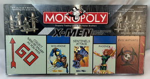 X-Men Monopoly Board Game Collectors Edition - 2000 - Hasbro - New/Sealed (Copy)
