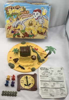 Captain Bones Gold Game - 2005 - Spin Master - Great Condition