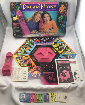 Electronic Dream Phone Game - 1991 - Milton Bradley - Great Condition