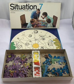 Situation 7 Game - 1969 - Parker Brothers - Great Condition