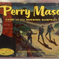 Perry Mason Game: Case of the Missing Suspect Game - 1959 - Transogram - Great Condition