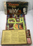 Alfred Hitchcock Presents Why Game - 1958 - Milton Bradley - Great Condition