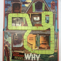Alfred Hitchcock Presents Why Game - 1958 - Milton Bradley - Great Condition