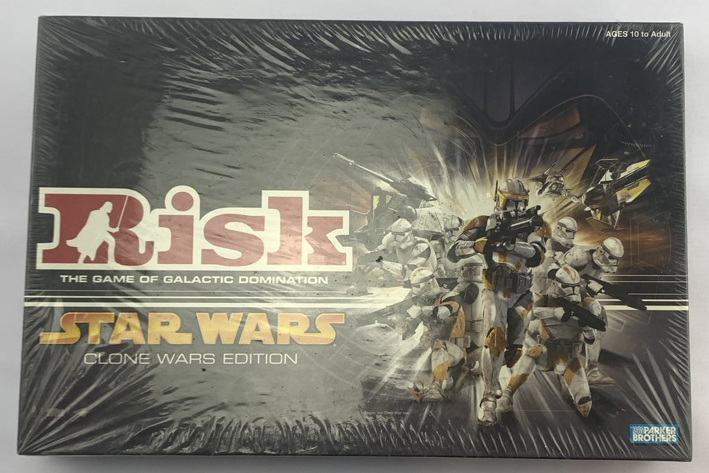 Star Wars Risk Clone Wars Edition - 2005 - Hasbro - New