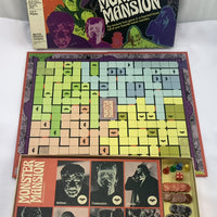 Monster Mansion Board Game - 1981 - Milton Bradley - Good Condition