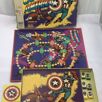 Captain America Game (Featuring the Falcon and the Avengers) - 1977 - Milton Bradley - Good Condition