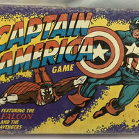 Captain America Game (Featuring the Falcon and the Avengers) - 1977 - Milton Bradley - Good Condition