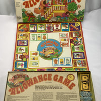 Allowance Game - 1979 - Milton Bradley - Great Condition