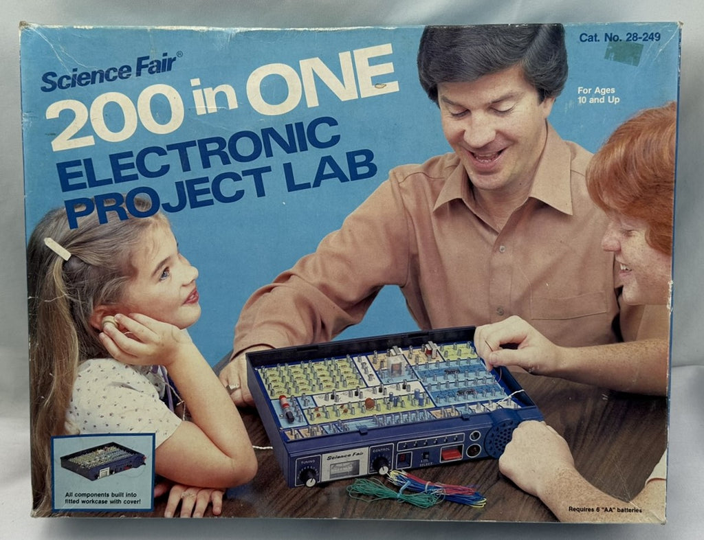 200 in One Electronic Project Kit - 1990 - Science Fair - Great Condit ...