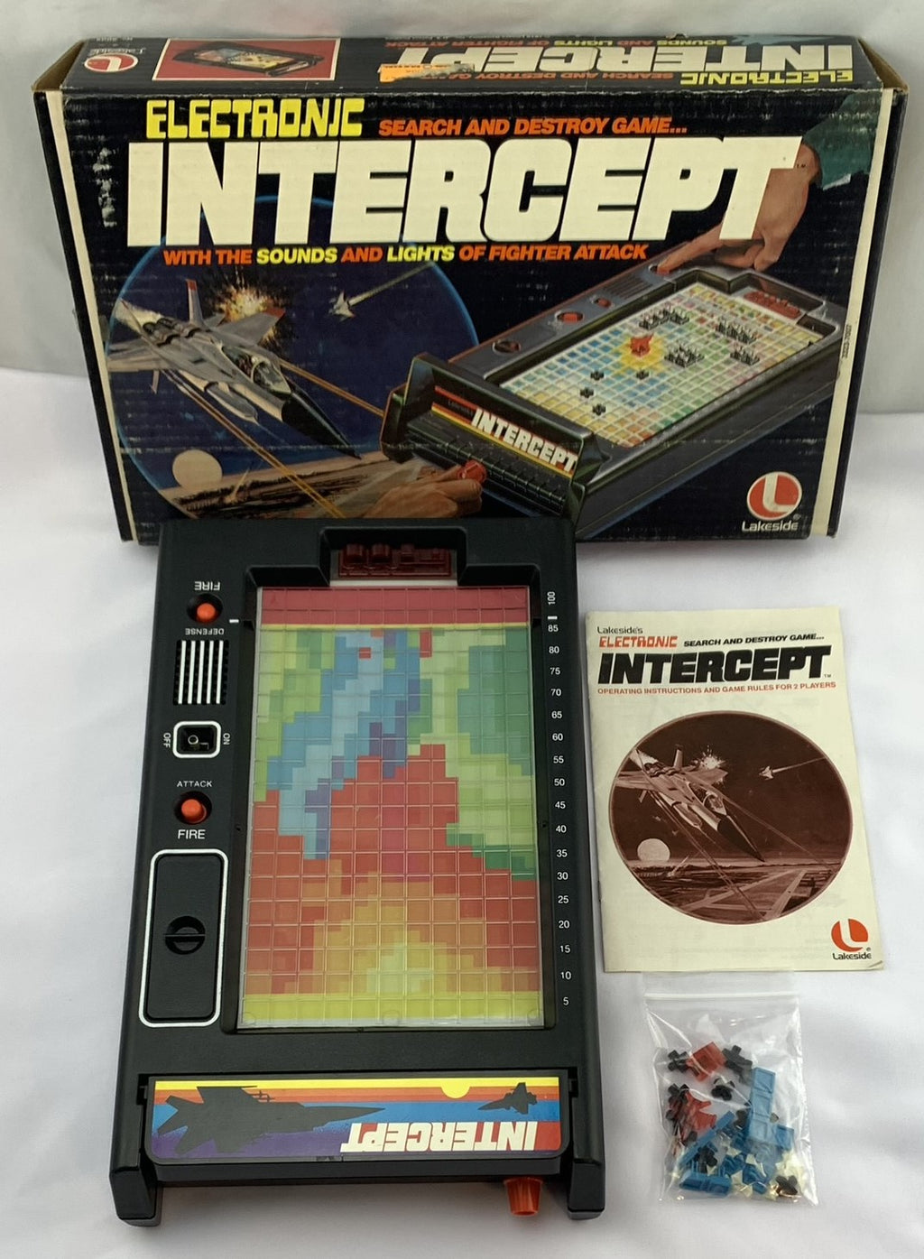 Intercept: The Electronic Search and Destroy Game - 1978 - Lakeside - Great Condition