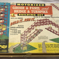 Girder and Panel Action Building Set Bridge & Highway Set #9 - Complete - Very Good Condition