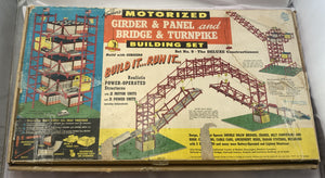 Girder and Panel Action Building Set Bridge & Highway Set #9 - Complete - Very Good Condition