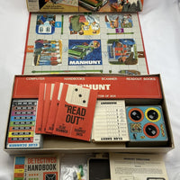Manhunt Game - 1972 - Milton Bradley - Great Condition