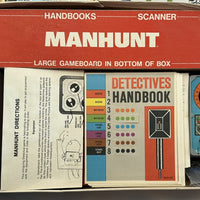 Manhunt Game - 1972 - Milton Bradley - Great Condition