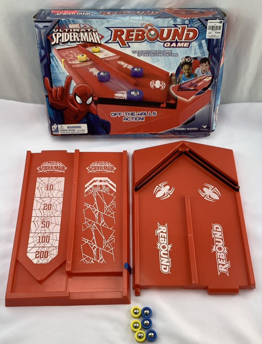 Spider Man Rebound Game - 2013 - Cardinal - Great Condition