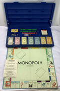Monopoly Game Hard Travel Case - 1961 - Parker Brothers - Great Condition