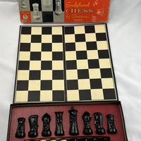Ganine Gothic Chess Set - 1957 - Pacific Game Co - Very Good Condition