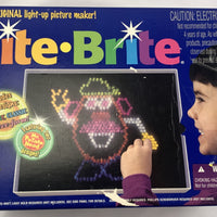 Lite Brite Potato Head Edition - 1998 - 9+ Unpunched Sheets - 200+ Pegs - Working - Very Good Condition