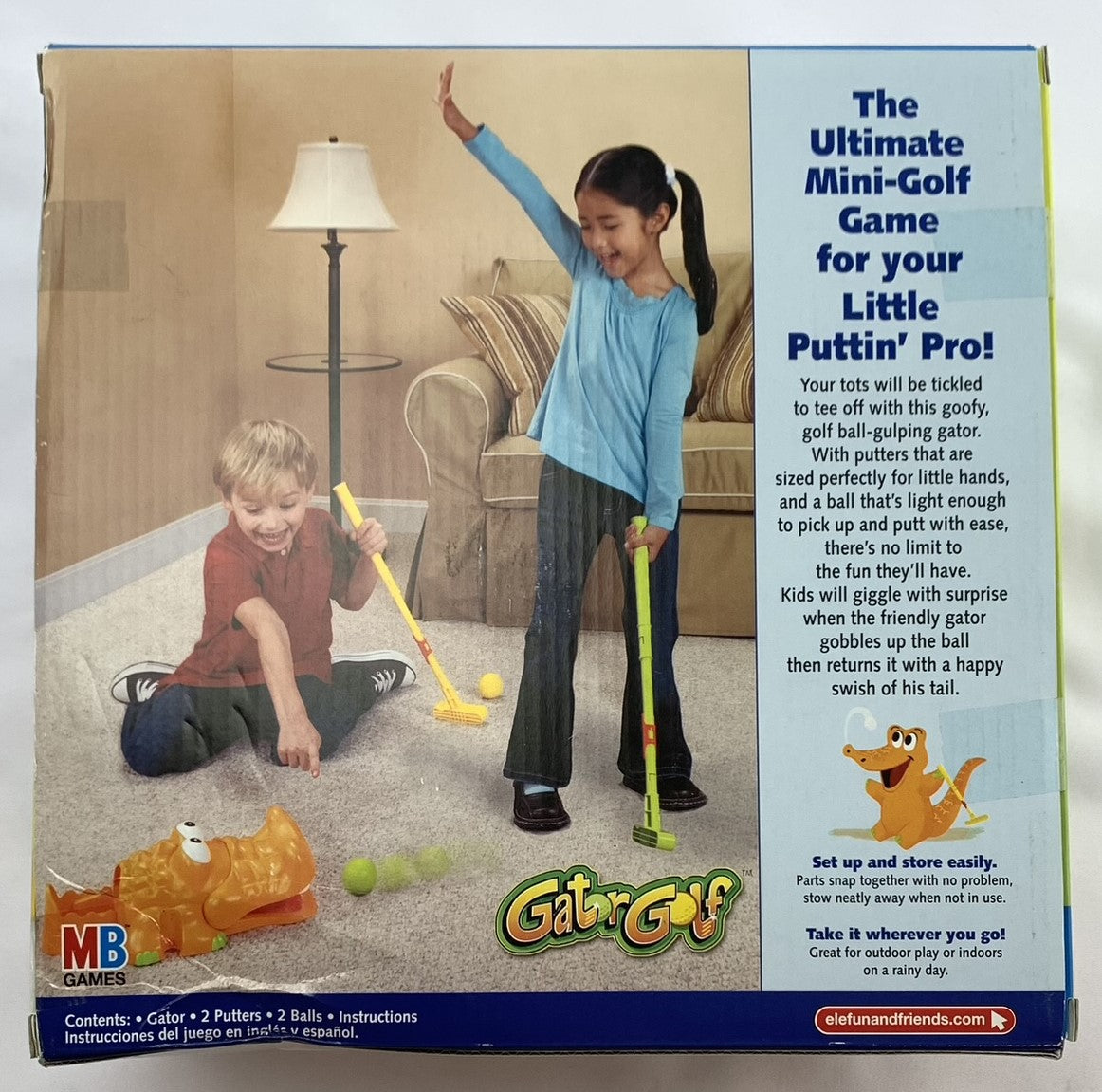 Gator Golf Game 2008 Hasbro New Mandi's Attic Toys