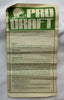 Pro Draft Game - 1974 - Parker Brothers - Great Condition