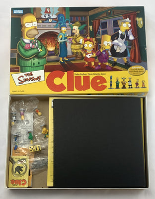 Simpsons Clue Game - 2002 - Parker Brothers - New Old Stock