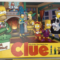 Simpsons Clue Game - 2002 - Parker Brothers - New Old Stock