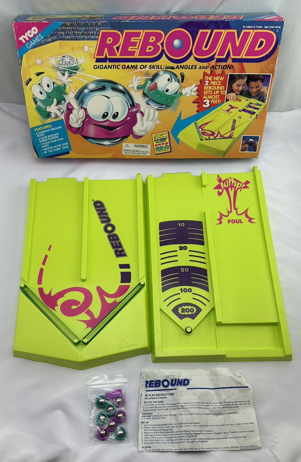 Rebound Game - 1994 - Tyco - Great Condition