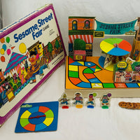 Sesame Street Fair Game - 1976 - Milton Bradley - Very Good Condition