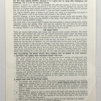 Avante Game - 1967 - Great Condition