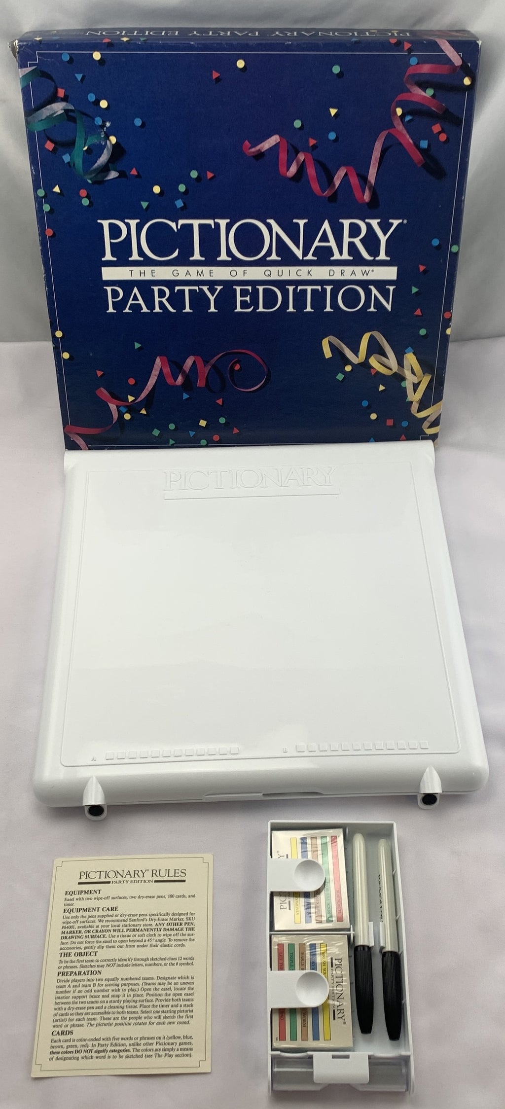 Pictionary Party Game - 1989 - New Old Stock