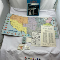Rail Baron Game - 1977 - Avalon Hill - Great Condition