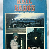 Rail Baron Game - 1977 - Avalon Hill - Great Condition