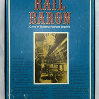 Rail Baron Game - 1977 - Avalon Hill - Great Condition